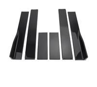 Jupe Latérale Lèvres Pour Chevy Pour Camaro LT LS 2010-2015 78,7 Pouces Séparateur Jupe Latérale Becquet Extensions Panneau Bas Caisse Diffuseur(Black with Red side)