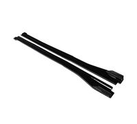 Jupe Latérale pour City 2014 - 2019 Séparateurs Diffuseur Pare-Chocs Tabliers Becquet en Carbone ABS Extensions De Jupes Latérales Voiture(Gloss Black)