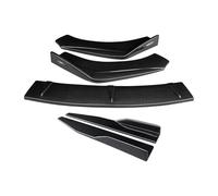Jupe Latérale pour Lincoln pour MKZ 2017-2020 Séparateurs De Pare-Chocs Avant Kit De Corps De Lèvre Extensions De Jupes Latérales De Becquet(Carbon Look b)
