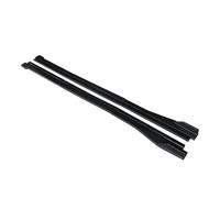 Jupe Latérale pour Macan 2018 - 2021 Kit Séparateurs Bascule Anti-Rayures Ailes Pare-Chocs Extensions De Jupes Latérales en Carbone(Matte Black)