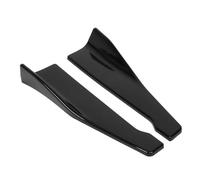 Jupe Latérale Séparateurs Jupes Latérales 48CM pour BMW F20 E90 Extensions Universelles Séparation Becquet Pare-Chocs pour Voitures(Le Noir)