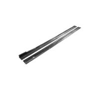 Jupe Latérale Séparateurs Lot 8 Extensions Jupe Latérale Universelles 2 M/2,18M pour Séparateur Lèvre Plaque Culbuteur Pare-Chocs(2m Carbon Fiber)