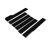 Jupe latérale universelle automobile , jupe latérale de voiture noire haute ténacité 6PCS anti rayures pliable pour la protection