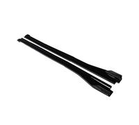 Jupe Latérale Voiture Accessoires Extérieurs ABS Séparateurs D'extension Tablier Corps Séparateur Lèvre Winglet pour Lexus pour ES Voiture Jupes Latérales(Gloss Black)