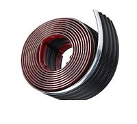 Jupe Latérale Voiture Winglet Wings 1 M/3 Mètres/4 M Porte Côté Hayon Décorer Garniture Moulage Bricolage Bande Camionnette Protéger Bande Fenêtre Miroir Pare-chocs Anti Collision ( Taille : 4M )