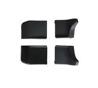 Jupe Latérale Voiture Winglet Wings 4 Pièces Marchepieds Barres Nerf Côté Pédale Protection Couverture Angle Paquet Pour Toyota Pour Land Pour Cruiser LC100 1998-2007 Accessoires Voiture