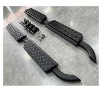 Jupe Latérale Voiture Winglet Wings Marchepieds Latéraux En Aluminium 2 Pièces Barres Nerf Pour Land Pour Rover Pour Defender 110 130 4 Portes L851 2020-2024 2023 2022 2021(Anti-Skid Rubber)