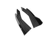 Jupe Latérale Voiture Winglet Wings pour BMW X5 E70 Voiture Pare-Chocs Arrière Coin Protecteur Diffuseur Séparateur Scratch Côté Jupe Extension (Couleur : Le Noir)
