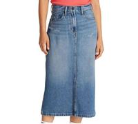 Vêtements Tommy Jeans Claire Midi Skirt Bi DW0DW21292 pour Femme 30 Bleu