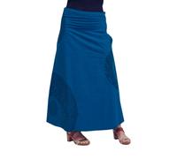 Jupe longue bleu psychedelic ethnic print S - (34-36)