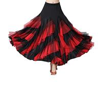Jupe Longue Danse Classique Femme - Flamenco Gitane Andalouse en Tulle Adulte - Jupe de Danse de Salon et Ballroom