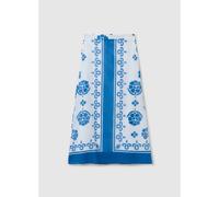 Jupe longue en coton femme Stefanel Multicolore L