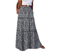 Jupe Longue Femme ete Jupon Boheme Plage 2025 Chic et Elegant Trapeze Jupe Boheme