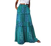Jupe Longue Femme ete Jupon Boheme Plage 2025 Chic et Elegant Trapeze Jupe Boheme