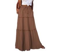 Jupe Longue Femme ete Jupon Boheme Plage 2025 Chic et Elegant Trapeze Jupe Boheme
