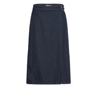 Jupe longue femme Ichi Berisel Bleu 40