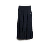 Superdry Ibiza Long Skirt Noir L Femme