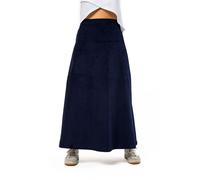 Jupe longue velours bleu nuit Nocturna XL - (42-44)