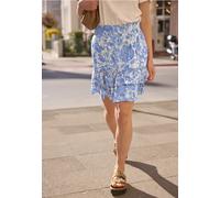 Jupe longueur genou avec motif floral