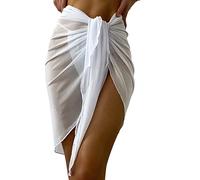 Jupe maxi transparente noire - Jupe portefeuille en mousseline de soie - Jupe de plage - Longue jupe de plage légère - Poncho de plage - Paréo - Foulard de hanche sexy - Jupe d'été transparente,