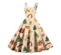 Jupe Mere Noel, Costume Rouge Fete L'an Paillette Sequins Tenue de Mere Noel Sexy, Soirée Renne Longue Chic Veste Mère Robe Hiver Femme Grande Taille, Nuisette Robe Femme Chic Et Elegant Hiver, XL