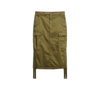 Superdry Cargo Midi Skirt Vert XS Femme