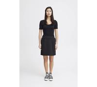 Jupe mi-longue femme Ichi Kate Noir S