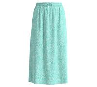 Jupe midi en viscose avec poches fendues et cordon de serrage femme s.Oliver Turquoise 46