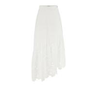 Jupe midi évasée à œillets femme Guess Sharon Noir M