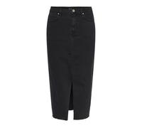 Jupe midi femme Pieces Jessie Noir S