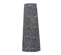 Jupe midi florale 2025 pour femme par femmes, jupe maxi imprimée, style bohème, jupe longue fluide, Noir , S