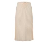 Jupe midi plissÃ©e en mousseline Ã cordon femme COMMA Blanc 34