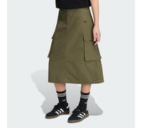 JUPE MIDI RIPSTOP CARGO Olive Strata 14-15A