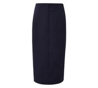 Jupe midi souple en scuba avec nervure surpiquée femme s.Oliver Bleu 36