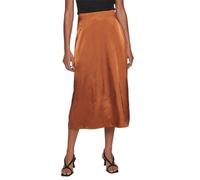 Jupe midi taille haute Vila Shima 36 - Caramel café - Marron - Femme 34