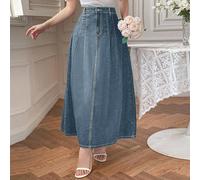 Jupe mini en jean décontractée de couleur sombre pour femmes, printemps/été L,M,S,XLJean
