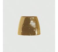 Jupe mini noire à sequins pour femmes avec shorts de , élégante et sophistiquée, convient pour les fêtes, les rassemblements, classique et polyvalente L,M,S,XSUnicolorePolyester