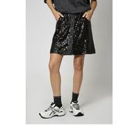 Jupe noire Femme SUZON - KAPORAL - Coupe regular - Sequins - 2 poches latérales L