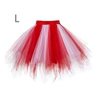 Jupe Plume Danse 80 Annee Princesse Chic Deguisement Wonderwoman Femme Fete Hippie Hiver Malefique Jupe en Tulle Tulle Rio Papillon Costume Lutin Farceur Adapté À FeteTaille Unique