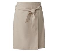 Jupe portefeuille en flanelle femme COMMA Beige 44