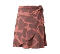 Jupe portefeuille en viscose imprimÃ©e taille haute femme QS Orange 32