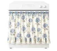 Jupe pour cuisinière,77x55 cm Rubans rustiques en mélange de coton | Jupe Porte Four,Pour Appartement Ferme Restaurant Hôtel Intérieur Crémaillère Et Fêtes De Fin D'Année