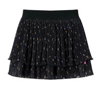 Jupe pour enfants à volants à plusieurs niveaux noir 92 jupe pour fille vidaXL