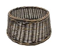Jupe pour sapin de Noël, en osier, marron foncé - Support décoratif pour sapin de Noël - 60 cm