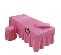 Jupe pour table de massage Jupe de lit épaisse for Salon beauté, Table Massage, couvre-lit, drap thérapie SPA, avec trou(Color 8,80x190cm)