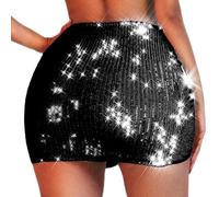 Jupe Sequin Jupe Paillette Femme Pirate Doree Bouffante Patineuse Mini Short Paillettes Plume Froufrou Doré Sequins Leopard Verte Taille Haute Rose 2Xl Rouge Robe Disco Danse Orientale Belly Dance