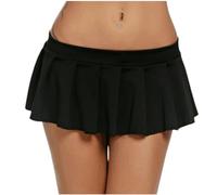 Jupe Sexy Femme éRotique - Mini Jupe plissée pour Femmes Jeu de rôle Sexy Lingerie à Volants pour écolière