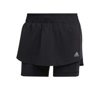 Jupe-short à 3 bandes femme adidas Run Icons Noir L