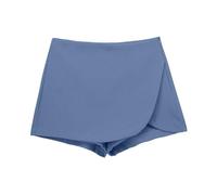 Jupe Short Bain Femme avec Short Intégré Shorty Maillot de Bain Taille Haute Bas de Maillot Couvrant pour Plage Piscine Tissu Extensible Séchage Rapide Coupe Confortable Natation Aquagym Vacances
