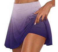 Jupe Short de Golf Tennis Femme Tennis Golf Entraînement Sports Pantskirts pour Yoga Gym Dance Running Ventre Plat Jupette Vetements Mode Offre de Printemps Été Short 2 en 1 Pas Cher